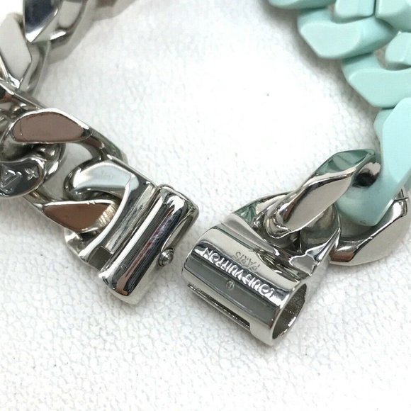 LOUIS VUITTON MP2630 Bracelet LV Sculpture Chain - Picture 6 of 10